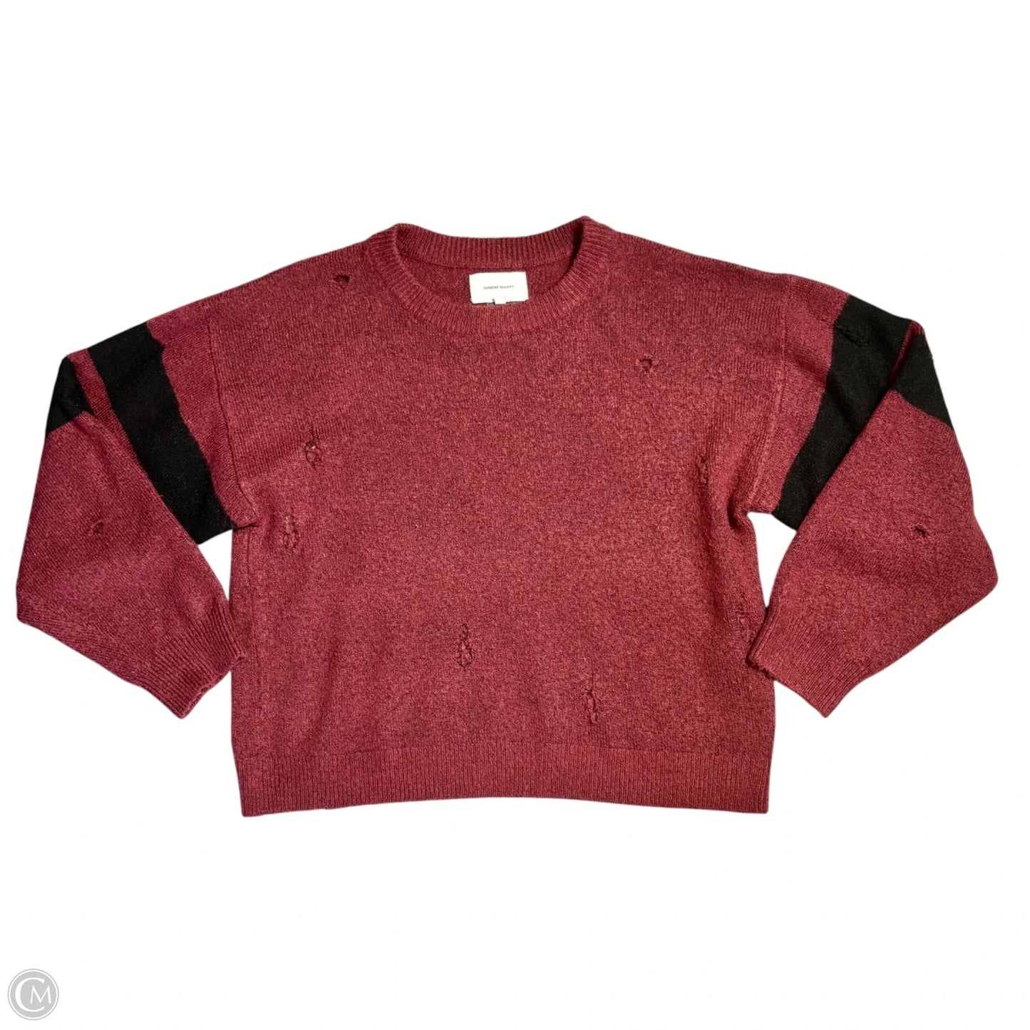 Sweater By Current Elliott In Maroon, Size: M