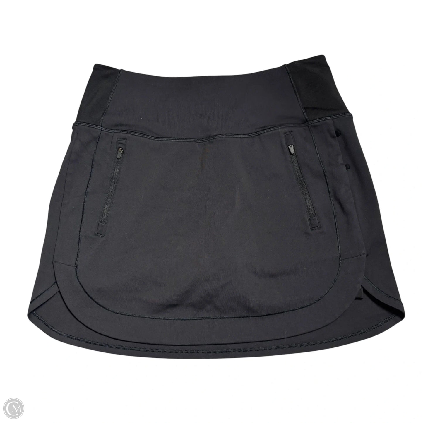 Athletic Skort By Athleta In Black, Size: S
