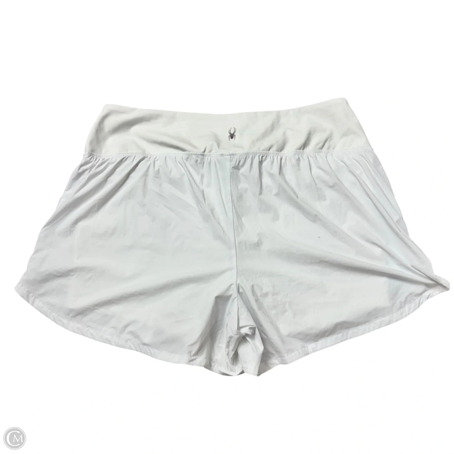 Athletic Shorts By Spyder In White, Size: L