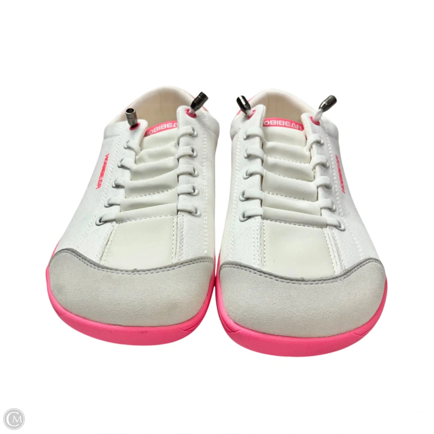 Shoes Sneakers By Hobibear In Pink & White, Size: 9.5