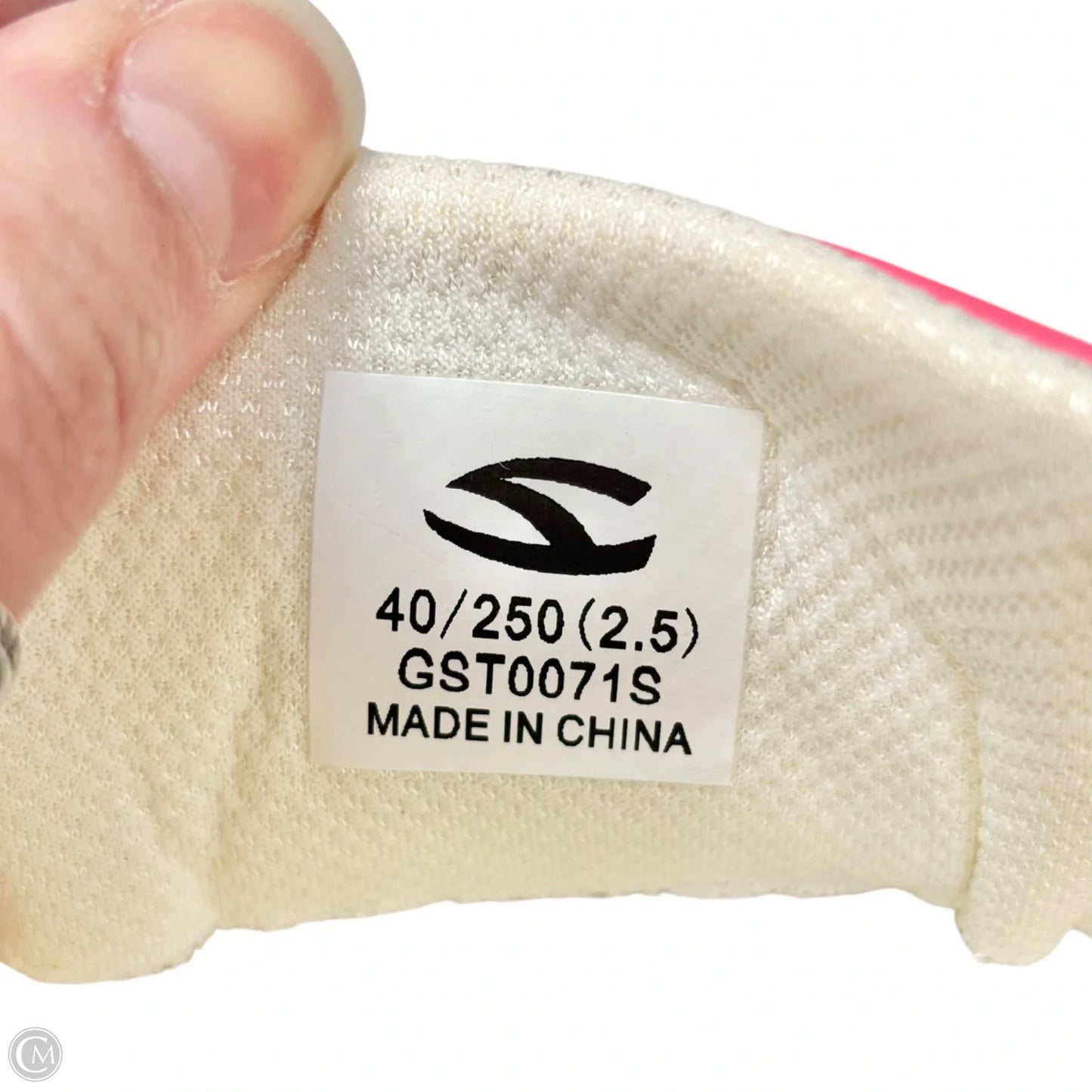 Shoes Sneakers By Hobibear In Pink & White, Size: 9.5