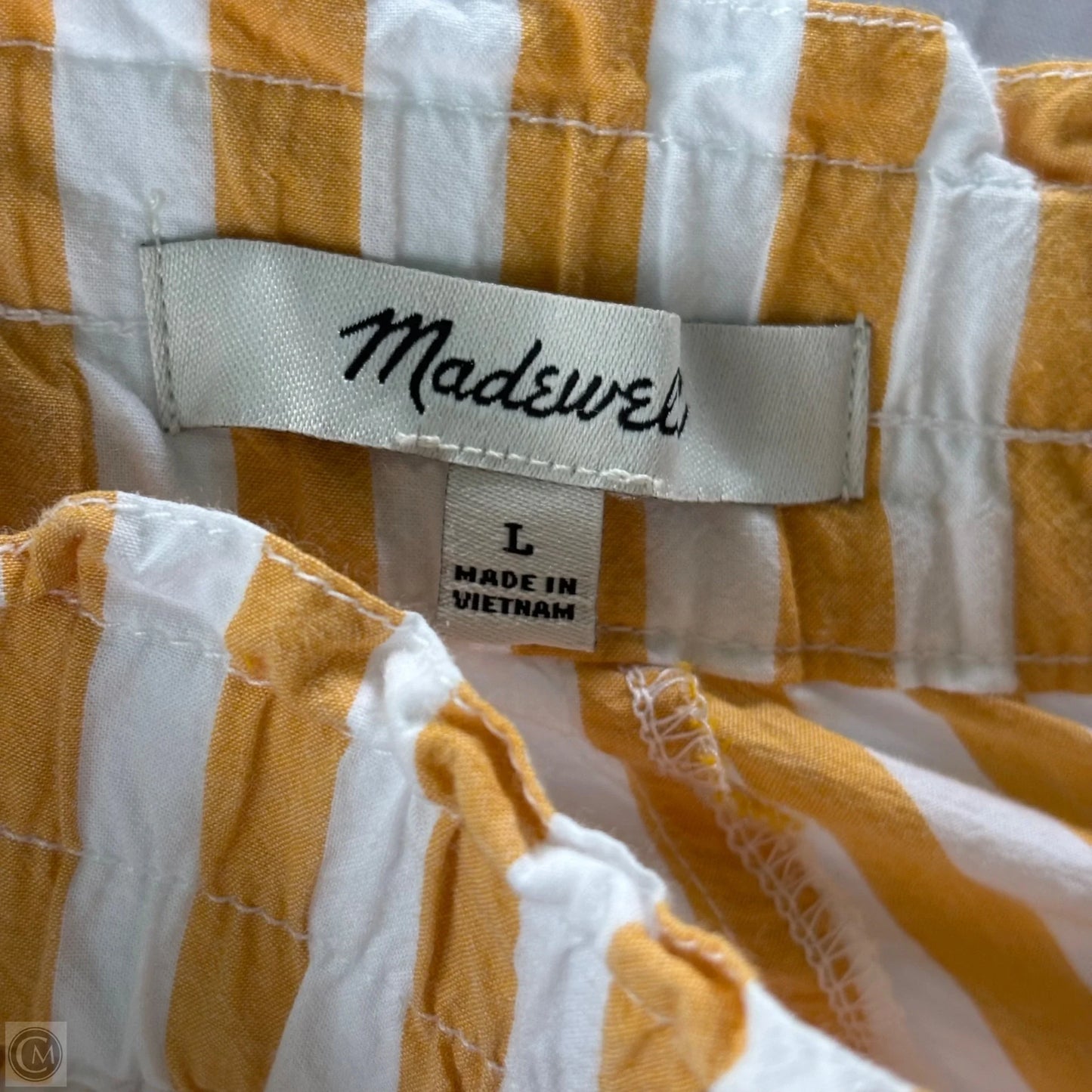 Shorts By Madewell In Striped Pattern, Size: L