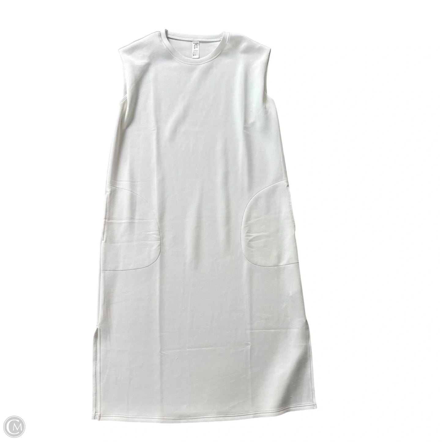Dress Casual Midi By Spanx In White, Size: L