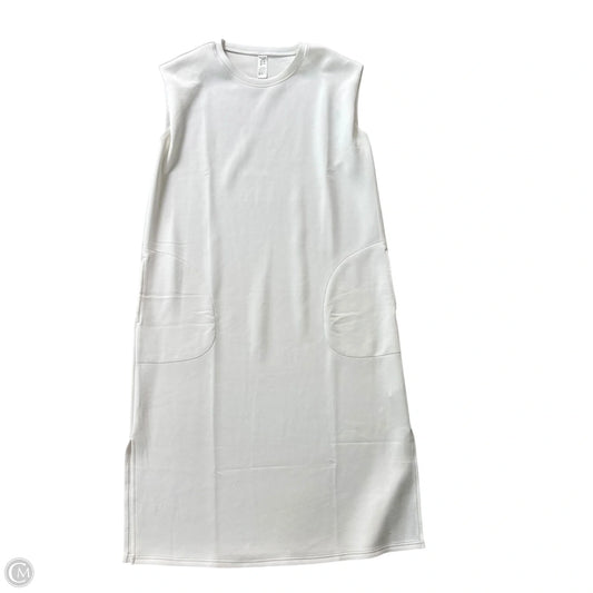 Dress Casual Midi By Spanx In White, Size: L