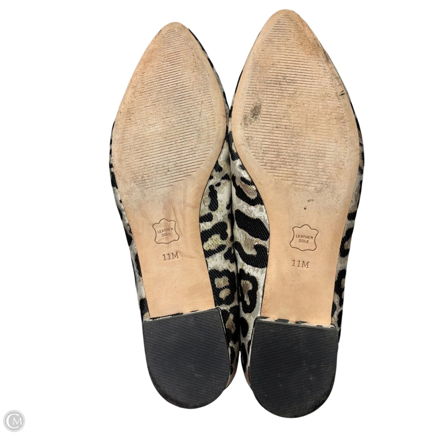 Shoes Flats By Talbots In Leopard Print, Size: 11