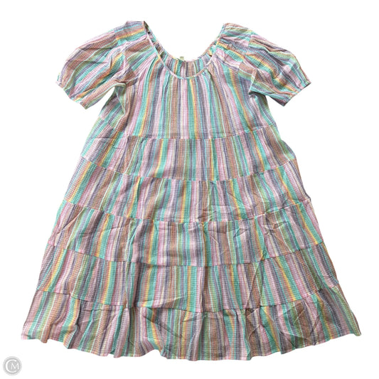 Swimwear Cover-up By J. Crew In Striped Pattern, Size: L