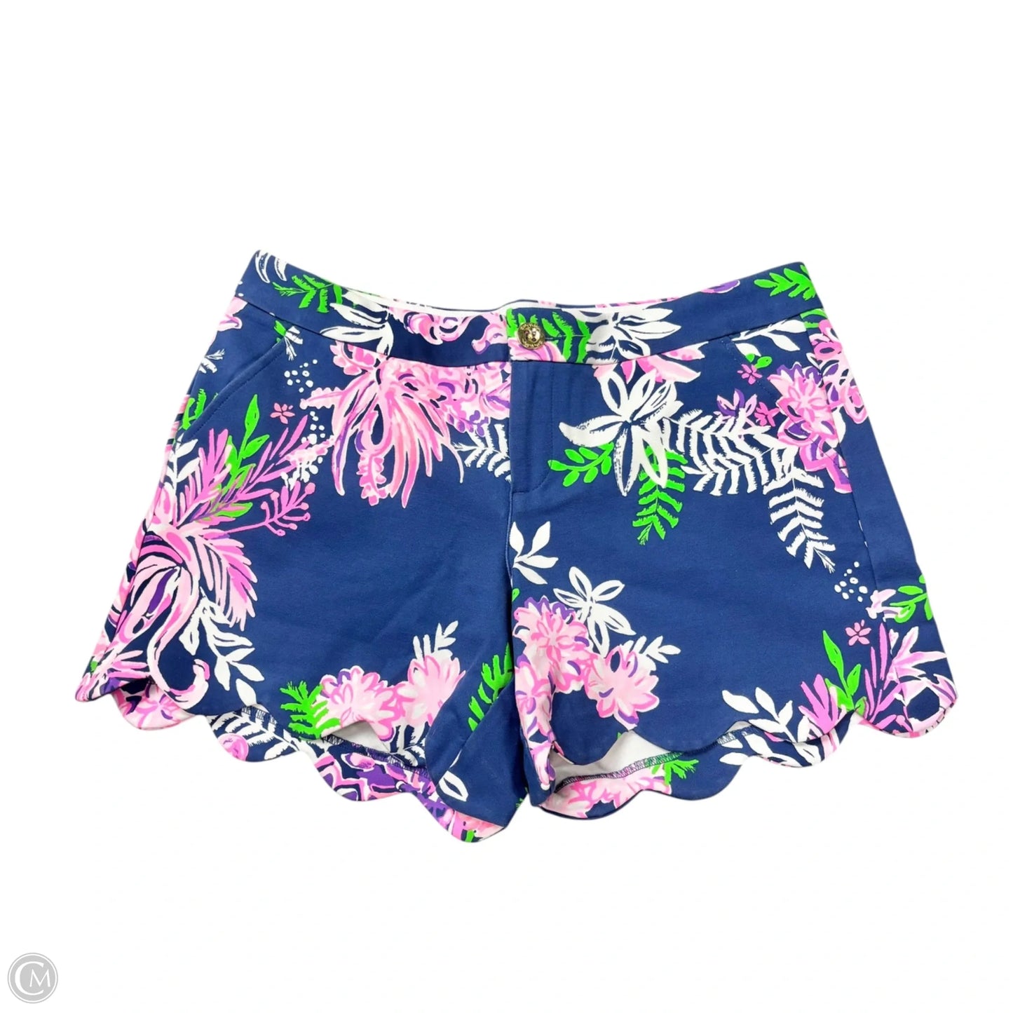 Shorts Designer By Lilly Pulitzer In Navy, Size: 8
