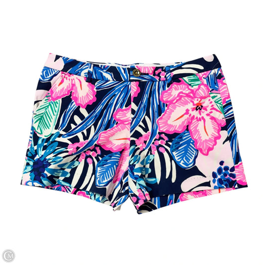 Shorts Designer By Lilly Pulitzer In Blue & Pink, Size: 8