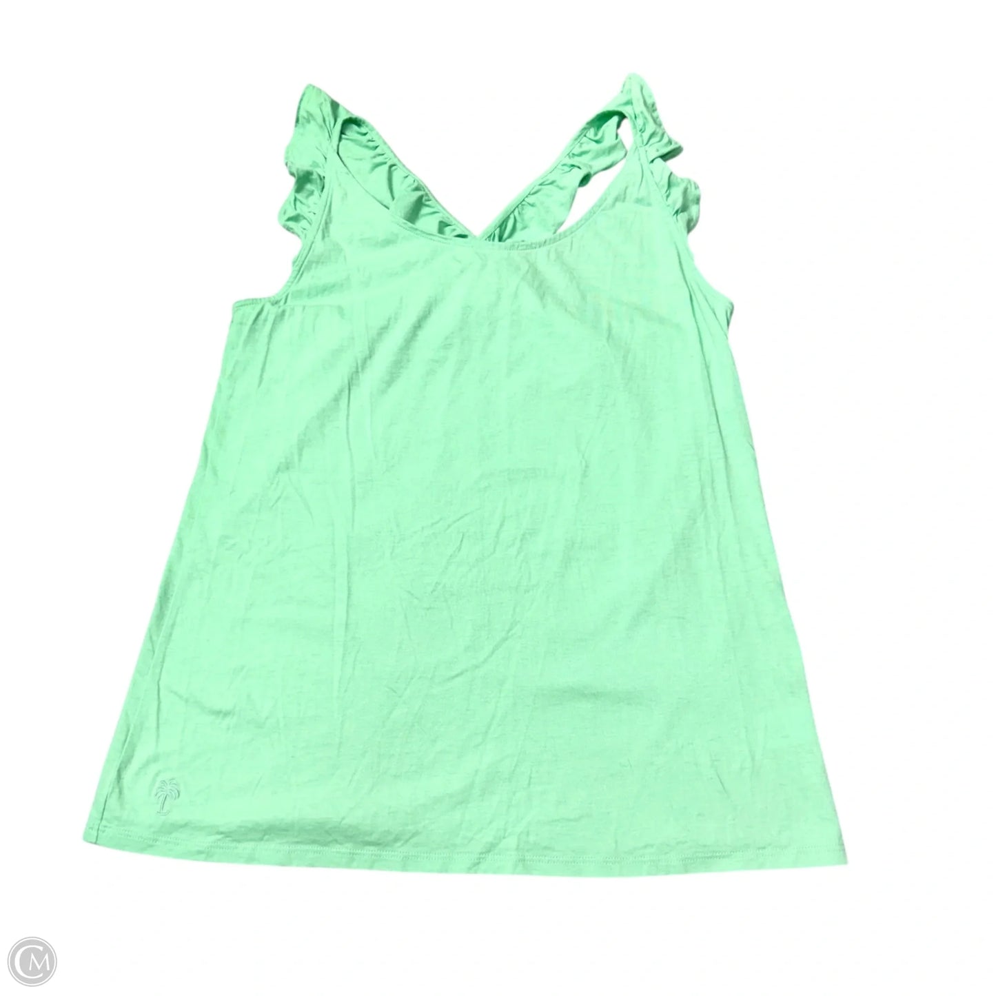 Tank Top Designer By Lilly Pulitzer In Green, Size: L