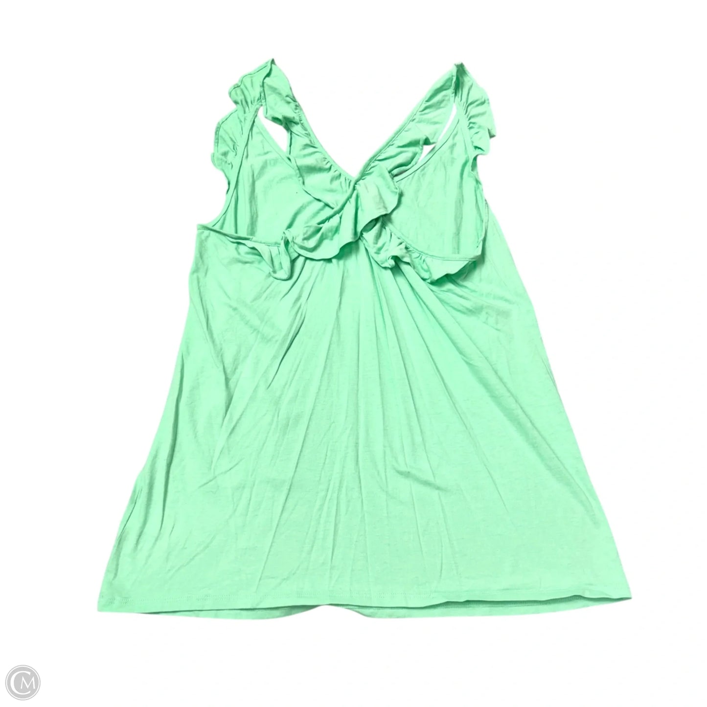 Tank Top Designer By Lilly Pulitzer In Green, Size: L