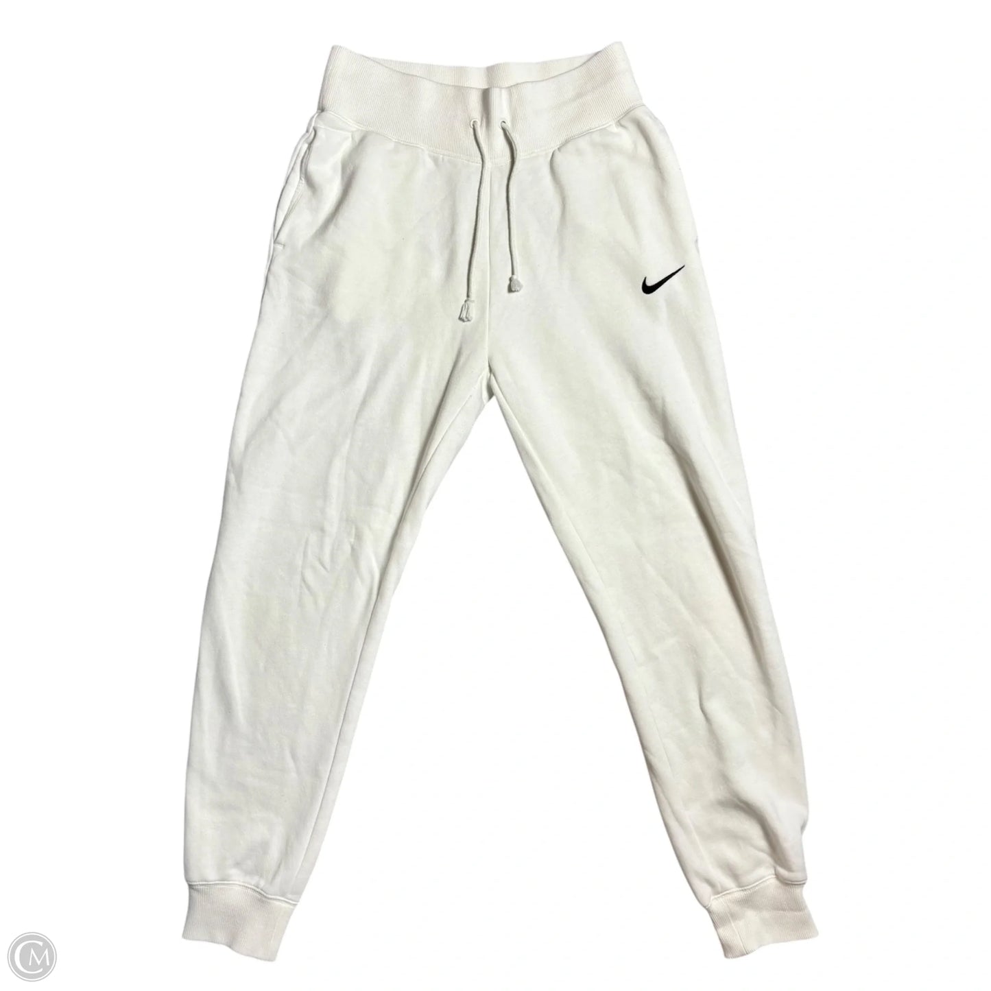 Athletic Pants By Nike In White, Size: S