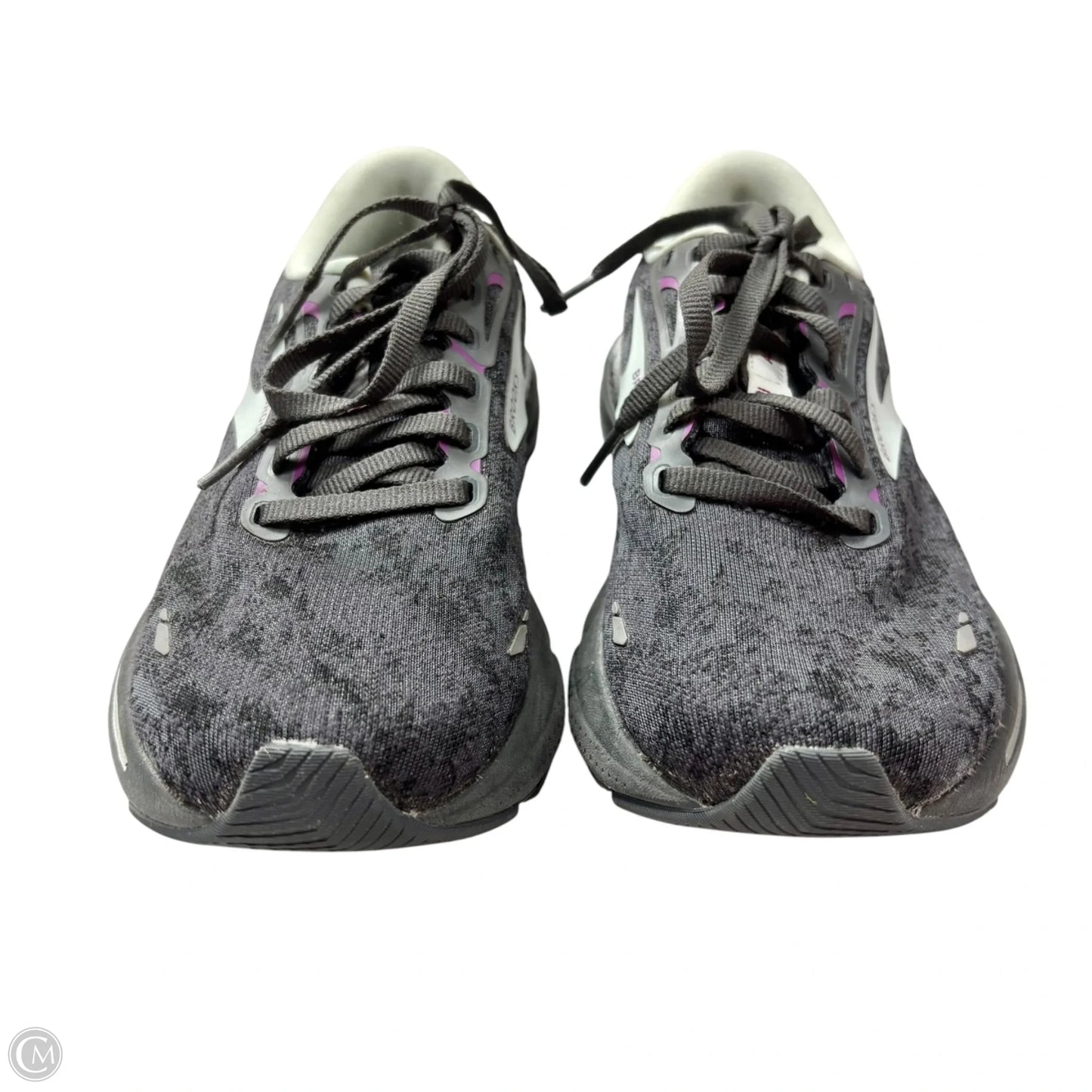Shoes Athletic By Brooks In Grey & Purple, Size: 7