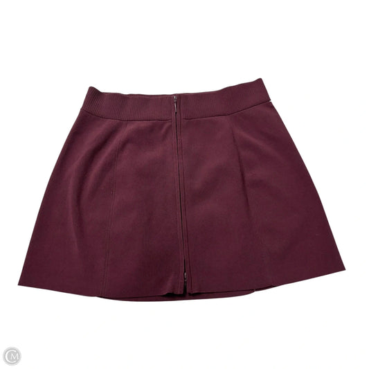 Athletic Skirt By Lululemon In Maroon, Size: M
