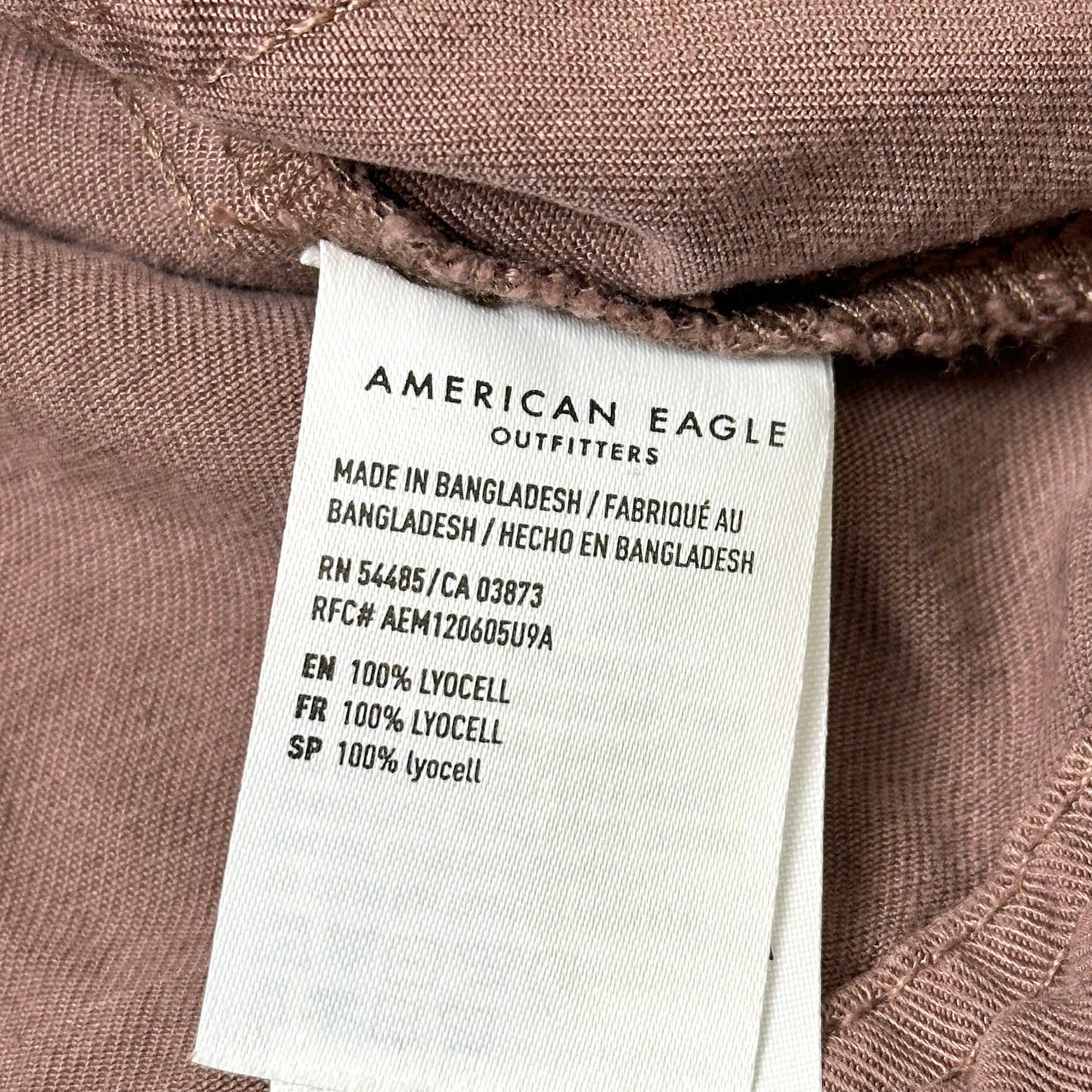 Jacket Denim By American Eagle In Pink, Size: L