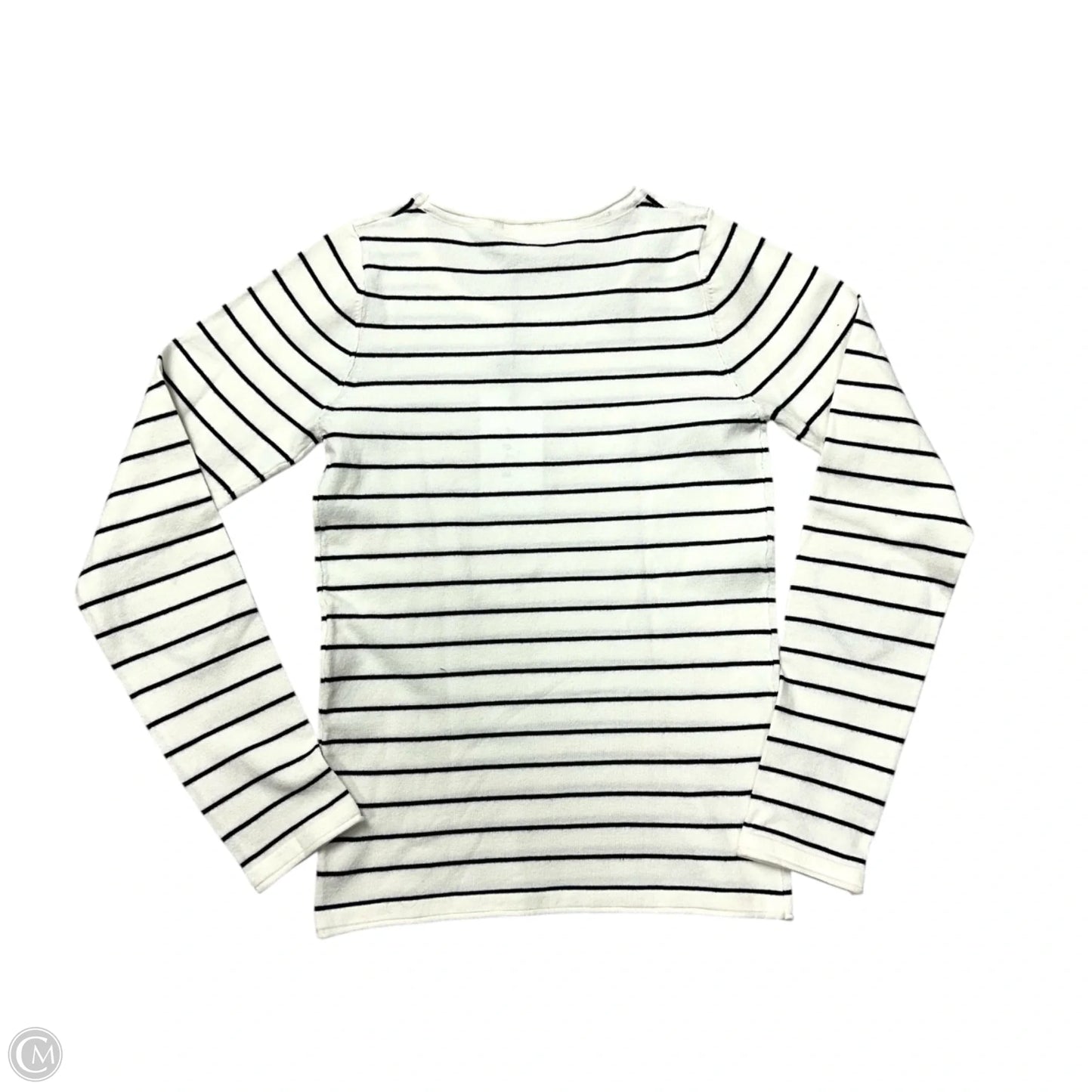 Top Long Sleeve By Heyday In Black & White, Size: S