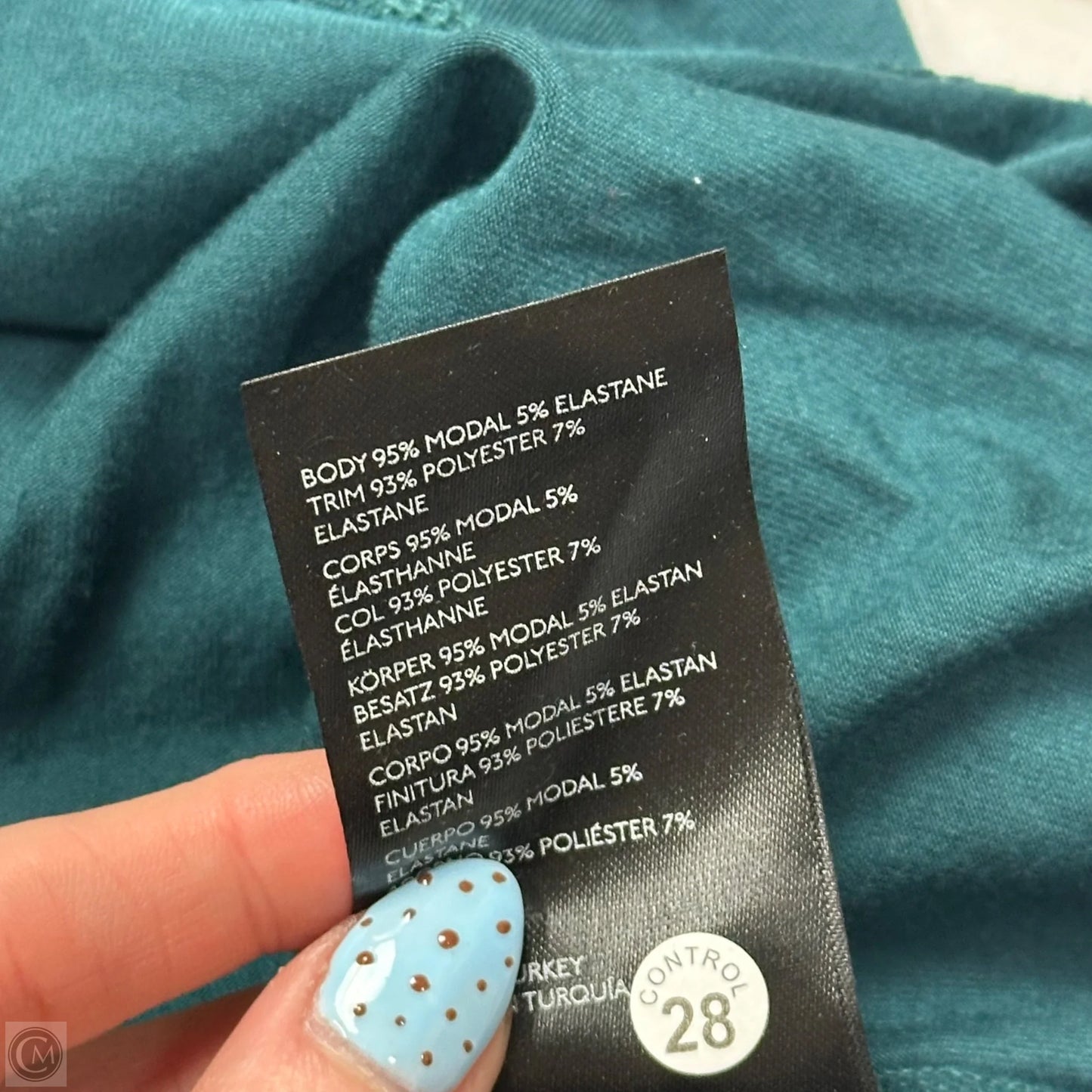 Top Long Sleeve Basic By Anthropologie In Green, Size: Xs