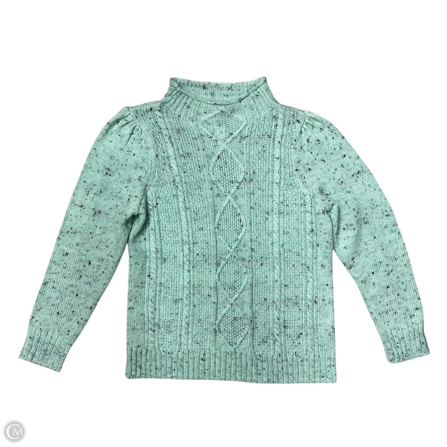 Sweater By Talbots In Blue, Size: 1x