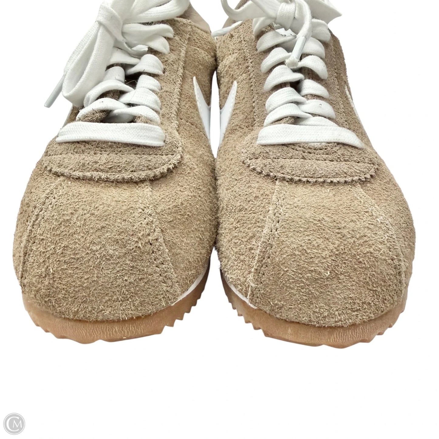 Shoes Sneakers By Nike In Brown & White, Size: 7