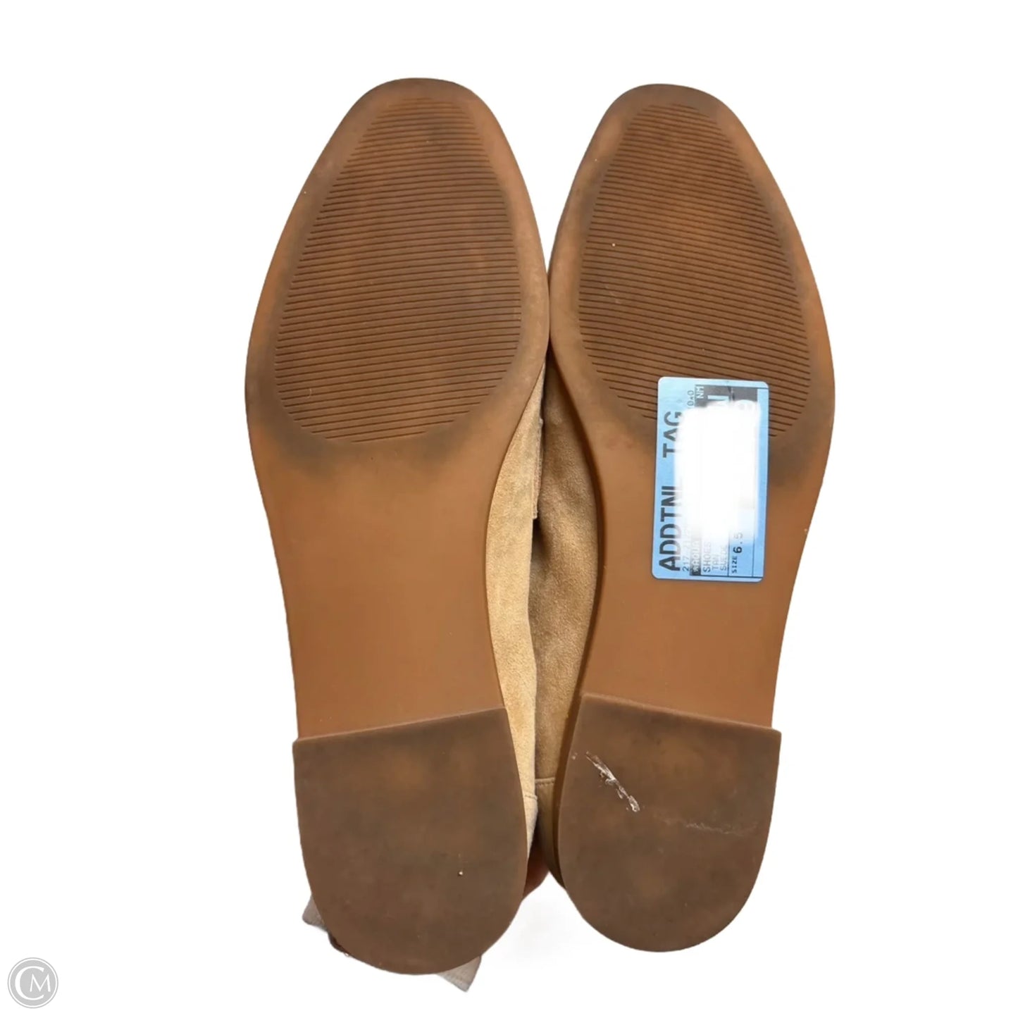 Shoes Flats By Aqua In Tan, Size: 6.5