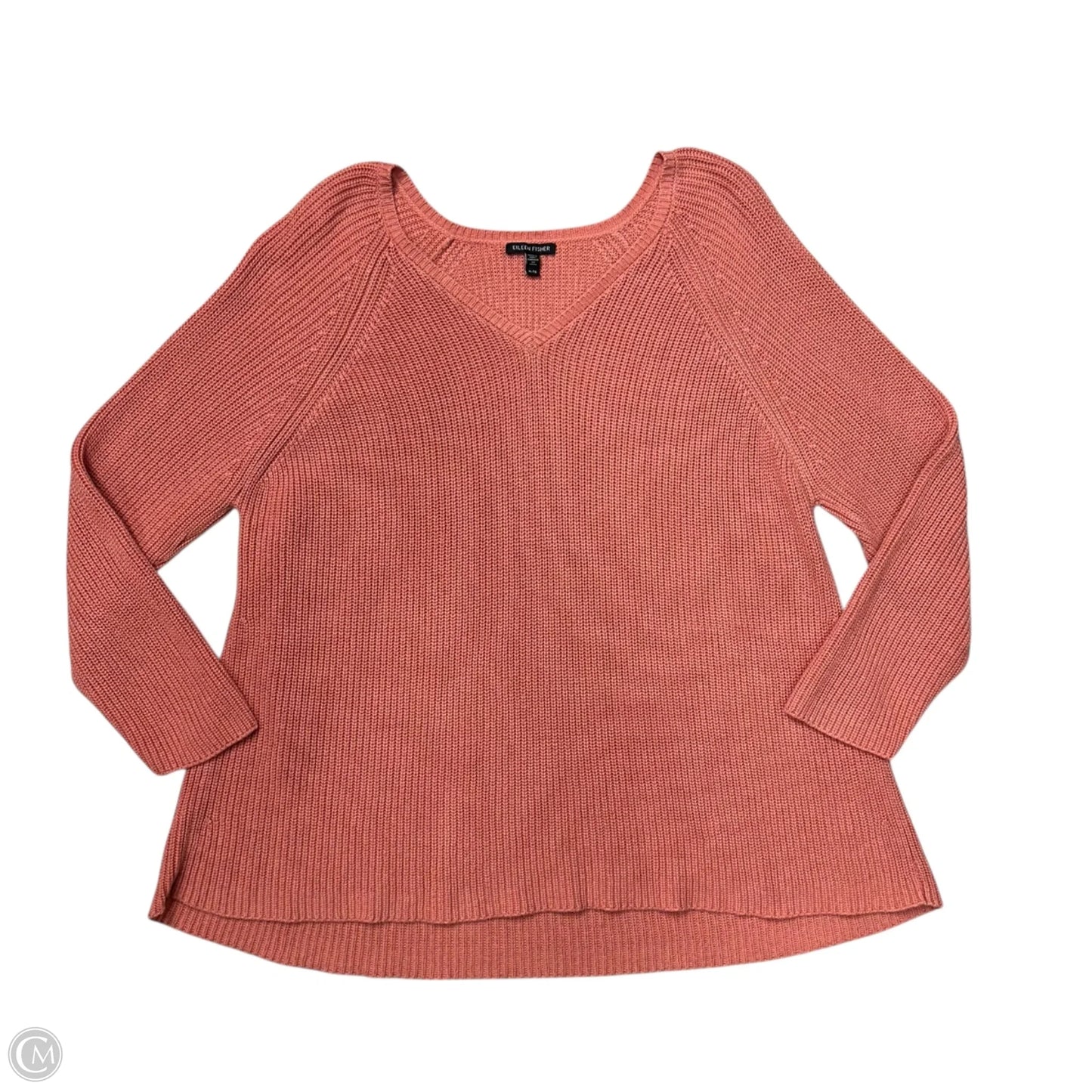 Sweater By Eileen Fisher In Pink, Size: Xl