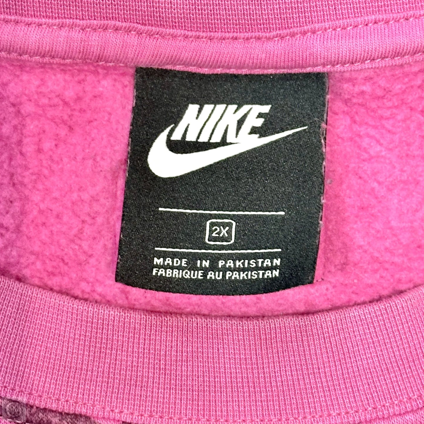 Athletic Sweatshirt Crewneck By Nike Apparel In Black & Purple, Size: 2x