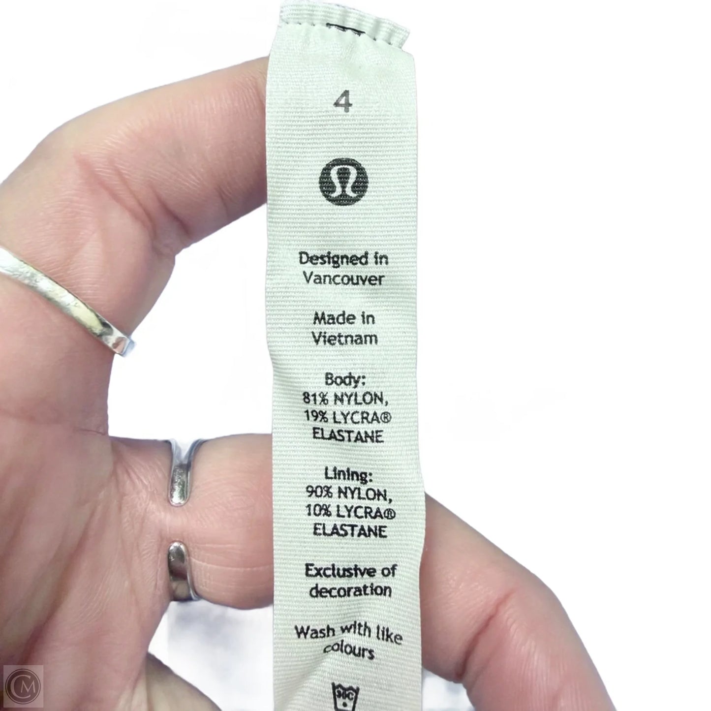 Athletic Capris By Lululemon In Blue, Size: 4