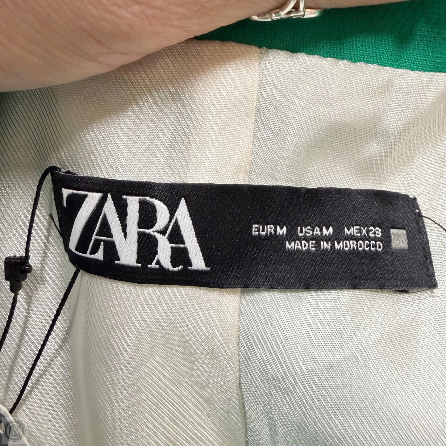 Blazer By Zara In Green, Size: M