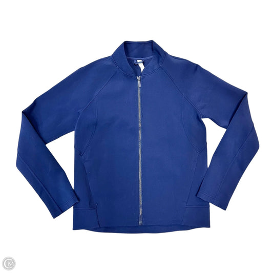 Athletic Jacket By Lululemon In Navy, Size: 6