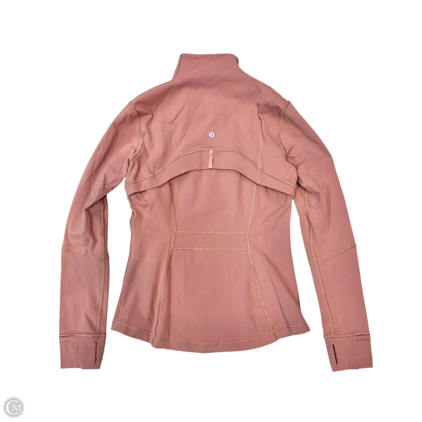 Athletic Jacket By Lululemon In Pink, Size: 10
