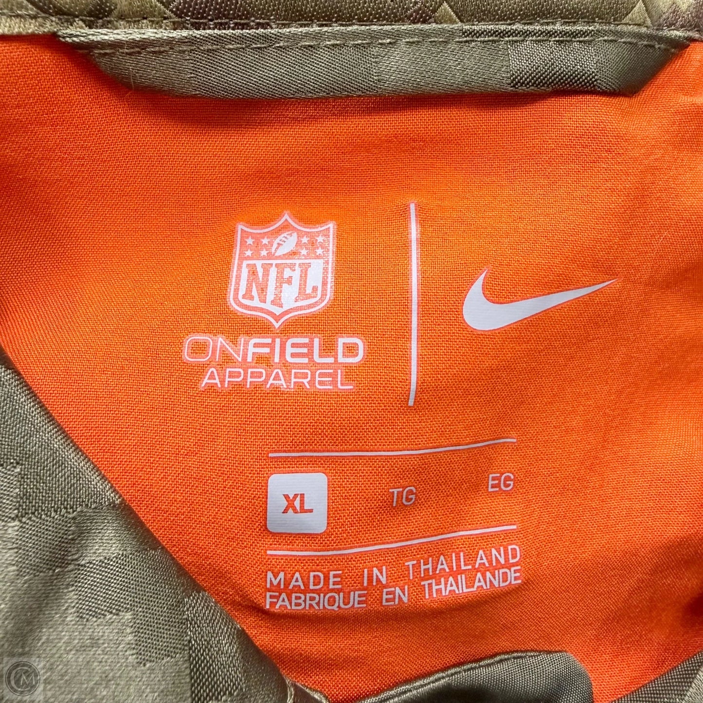 Jacket Windbreaker By Nike Apparel In Green, Size: Xl