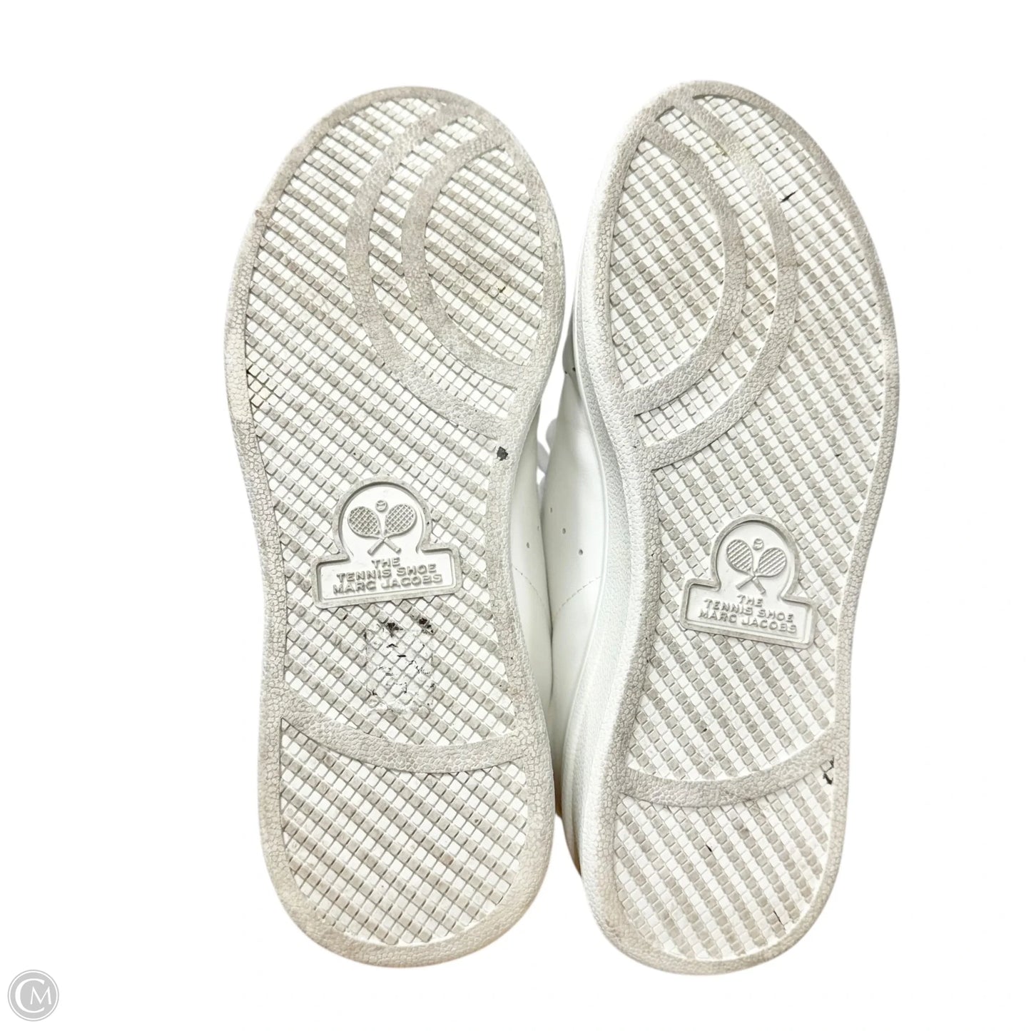 Shoes Luxury Designer By Marc Jacobs In White, Size: 10