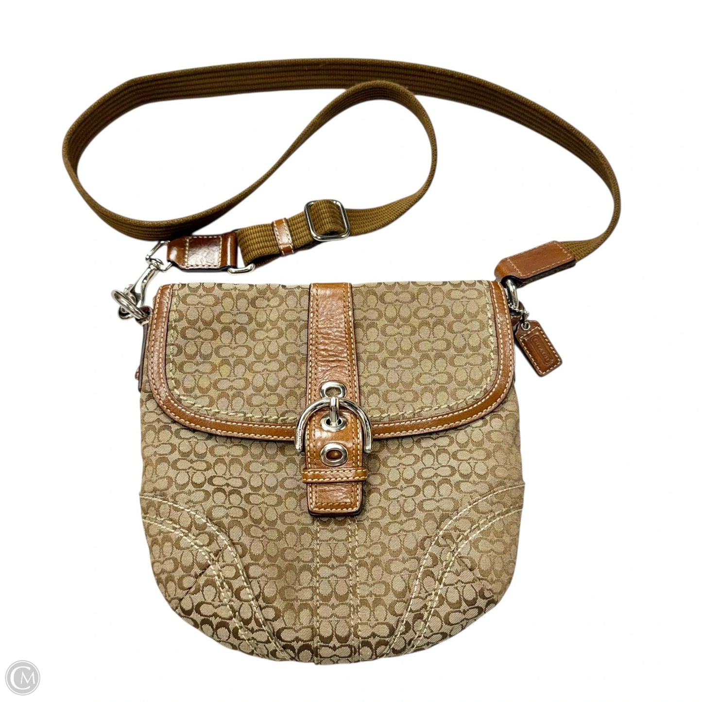 Crossbody Designer By Coach, Size: Medium