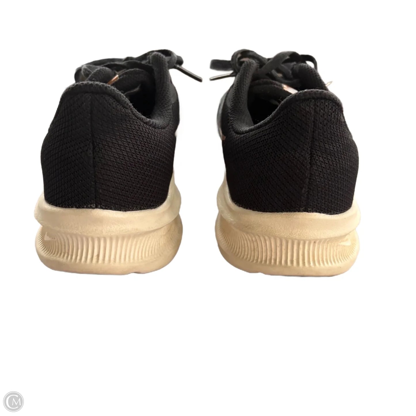 Shoes Athletic By Nike In Black & Gold, Size: 8