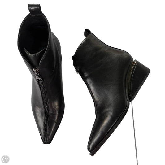 Boots Ankle Heels By Torgeis In Black, Size: 9
