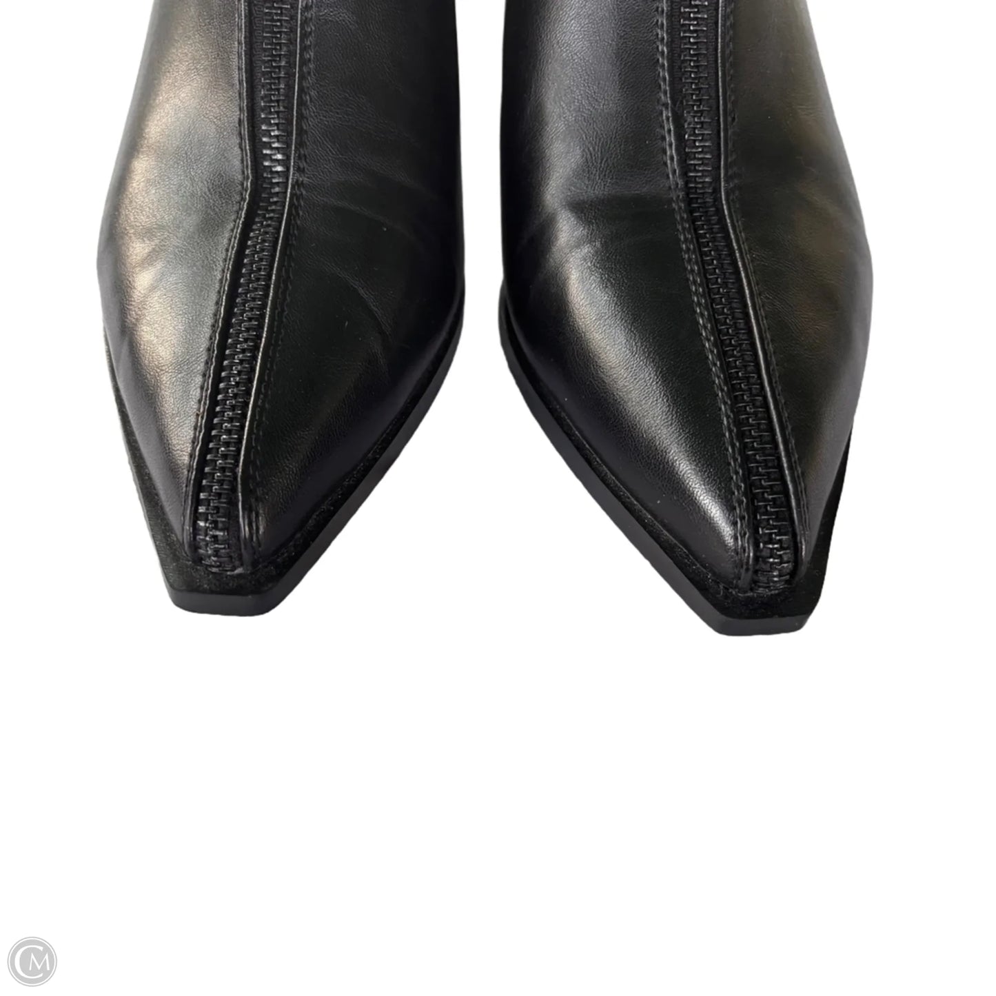 Boots Ankle Heels By Torgeis In Black, Size: 9