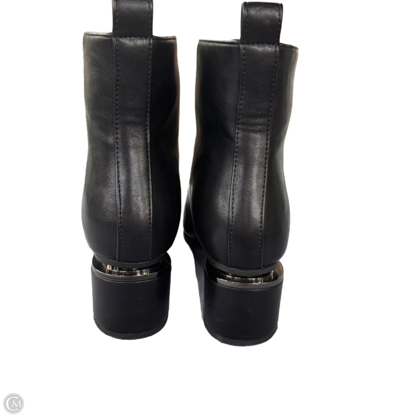 Boots Ankle Heels By Torgeis In Black, Size: 9