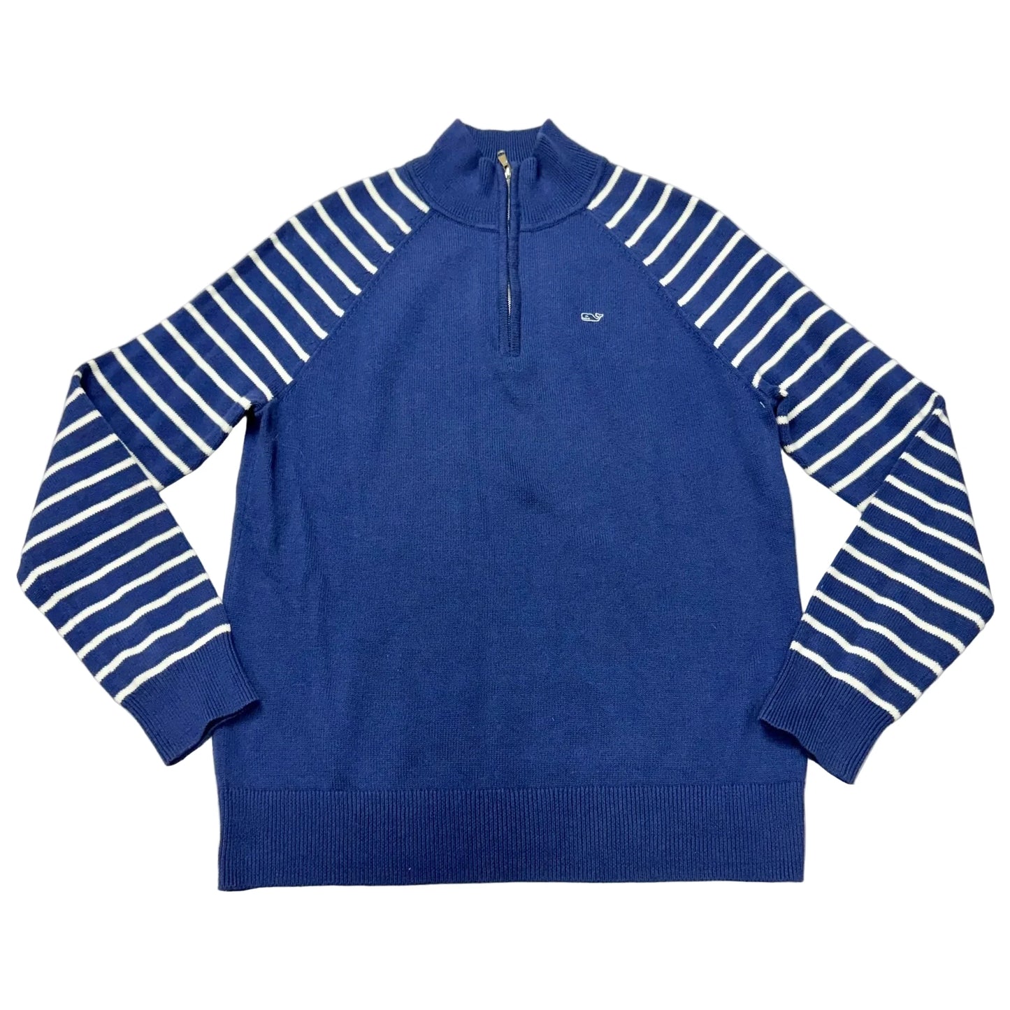 Sweatshirt Collar By Vineyard Vines In Navy, Size: S