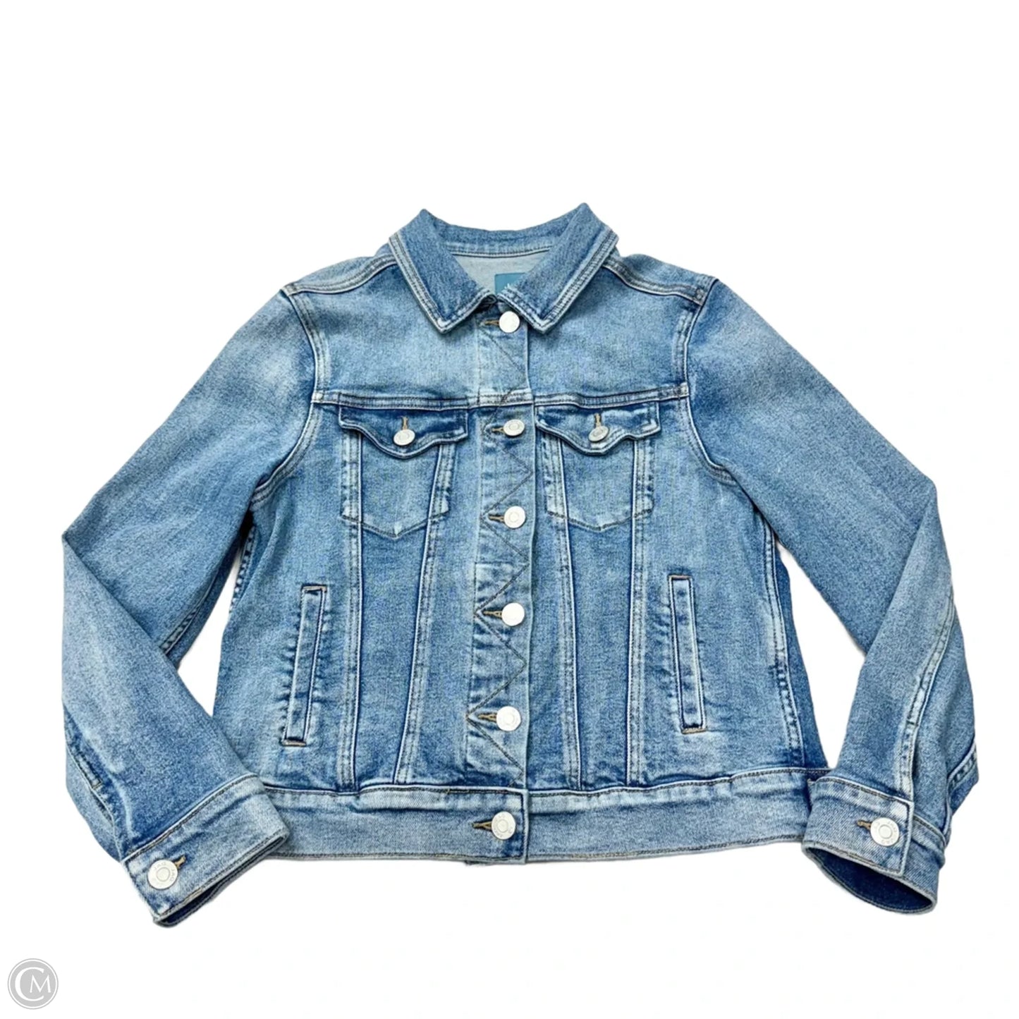 Jacket Denim By Jag In Blue Denim, Size: S