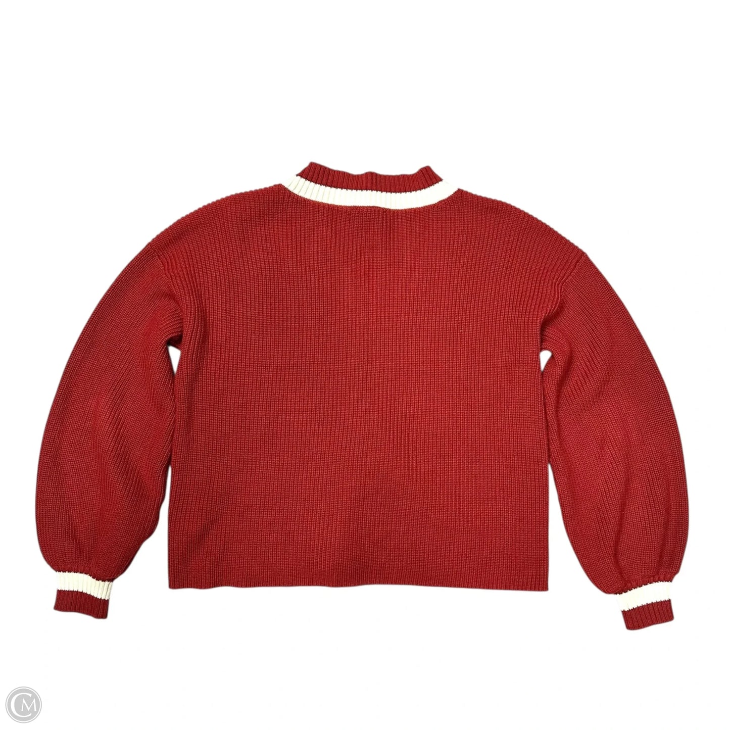 Sweater By Tuckernuck In Red & White, Size: M