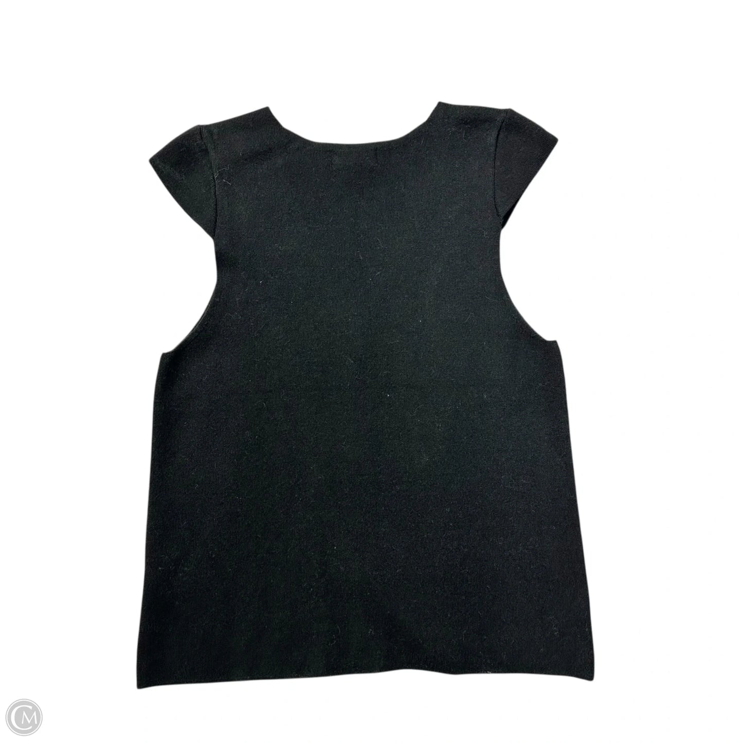 Vest Sweater By Anthropologie In Black, Size: S