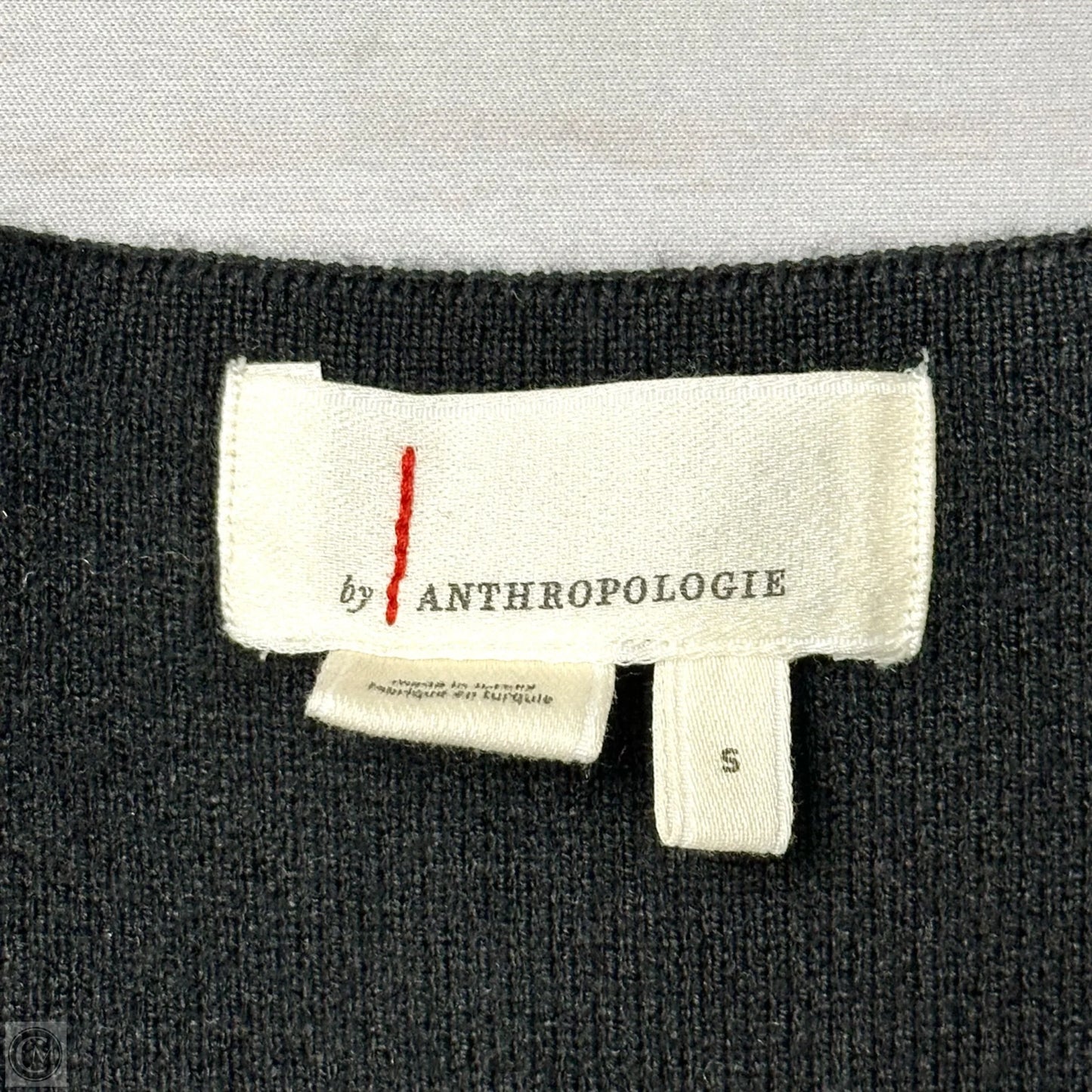 Vest Sweater By Anthropologie In Black, Size: S