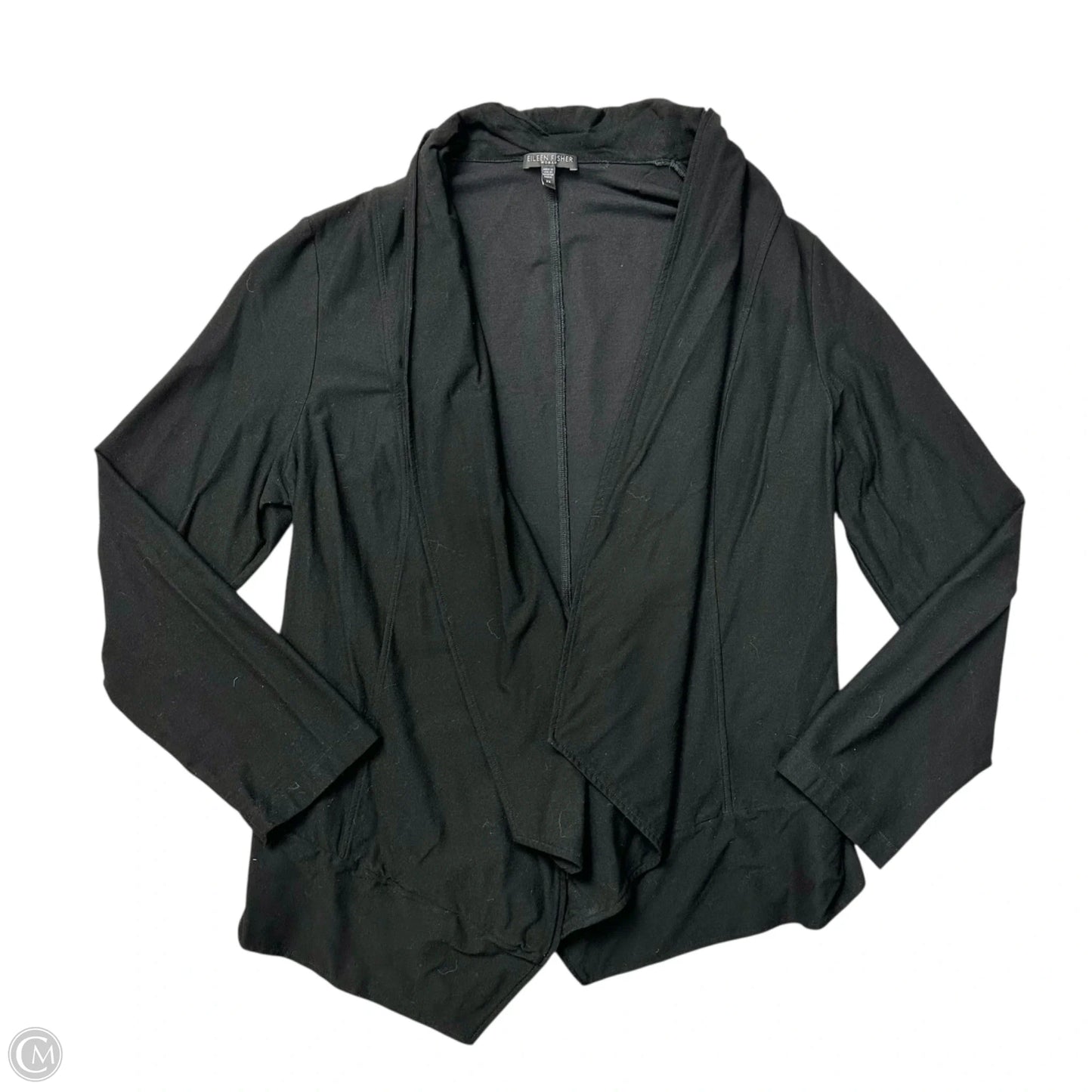 Cardigan By Eileen Fisher In Black, Size: 2x