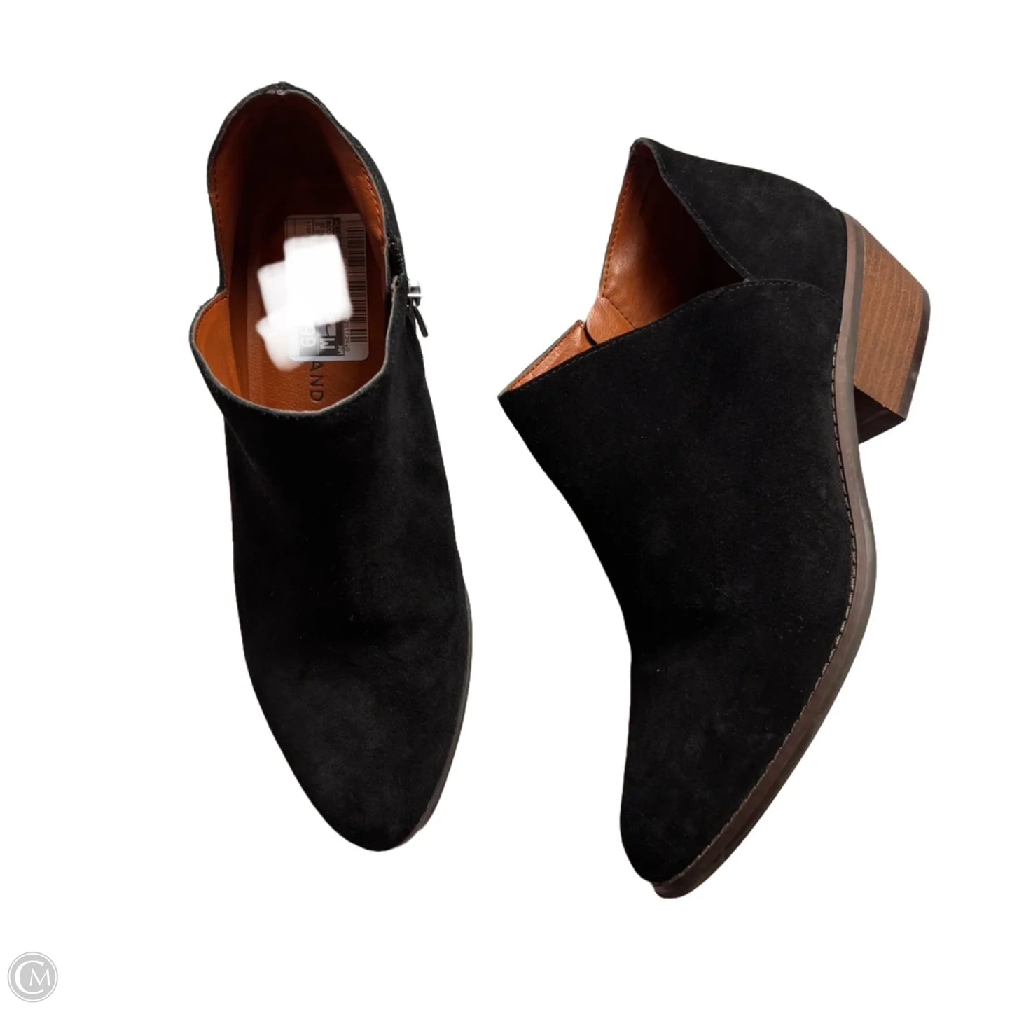 Boots Ankle Heels By Lucky Brand In Black, Size: 9.5