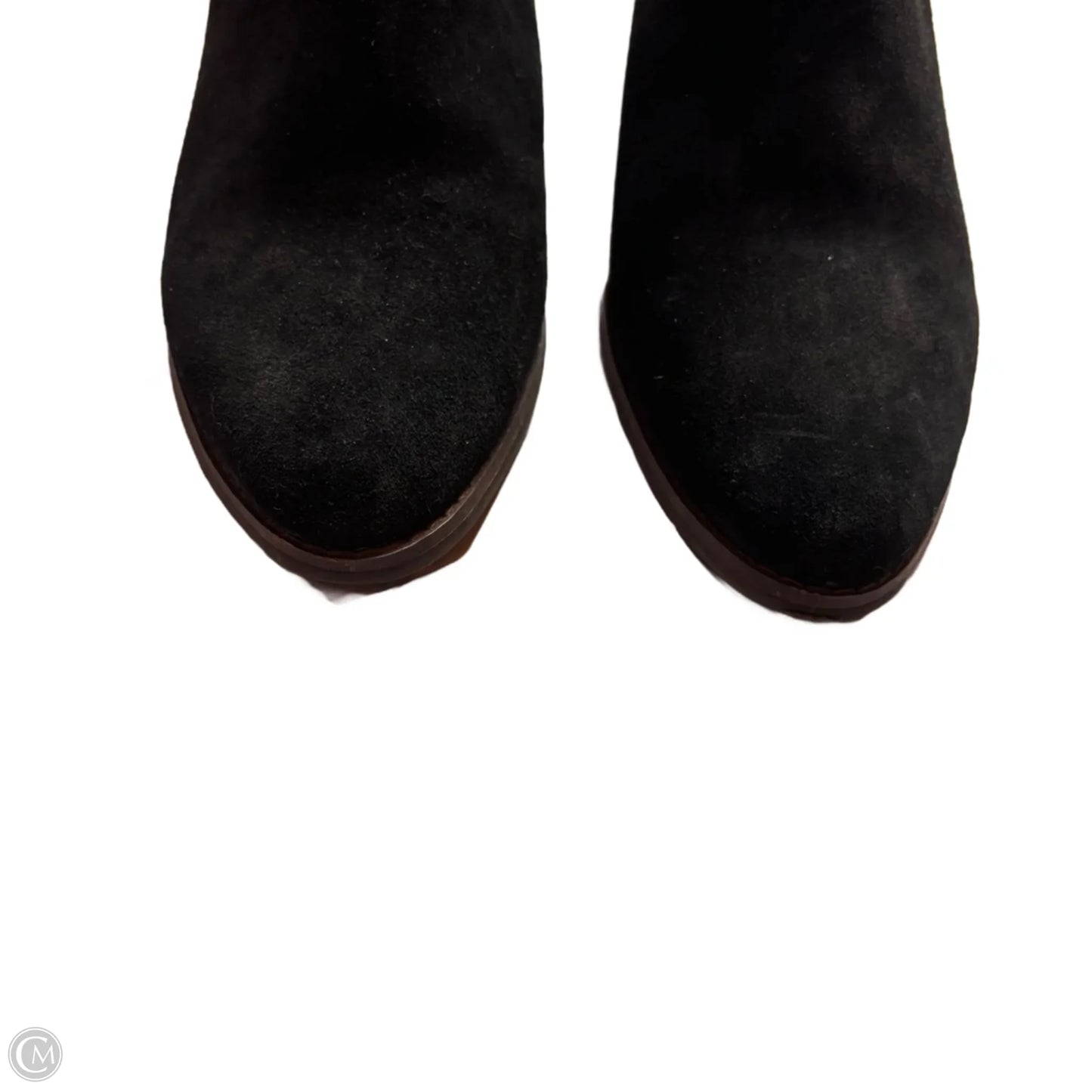 Boots Ankle Heels By Lucky Brand In Black, Size: 9.5