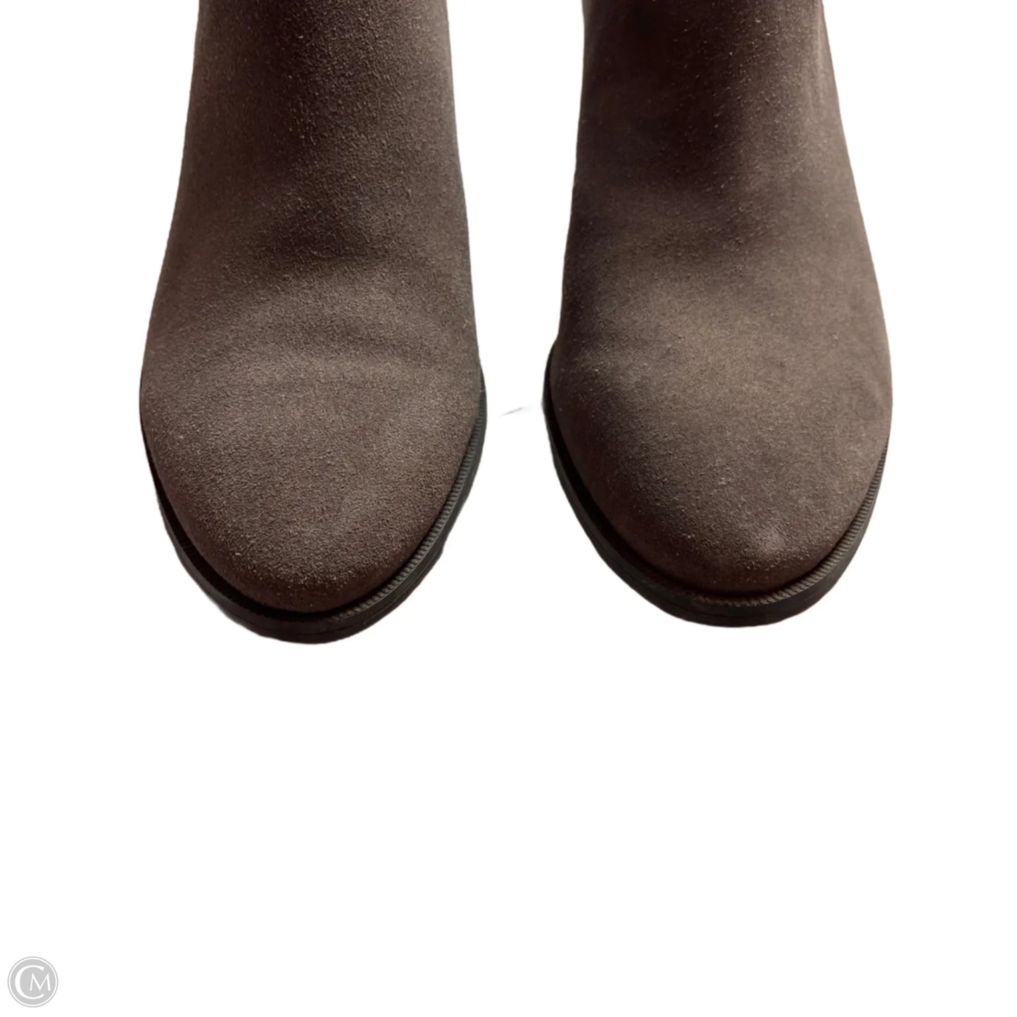 Boots Ankle Heels By Taryn Rose In Grey, Size: 10