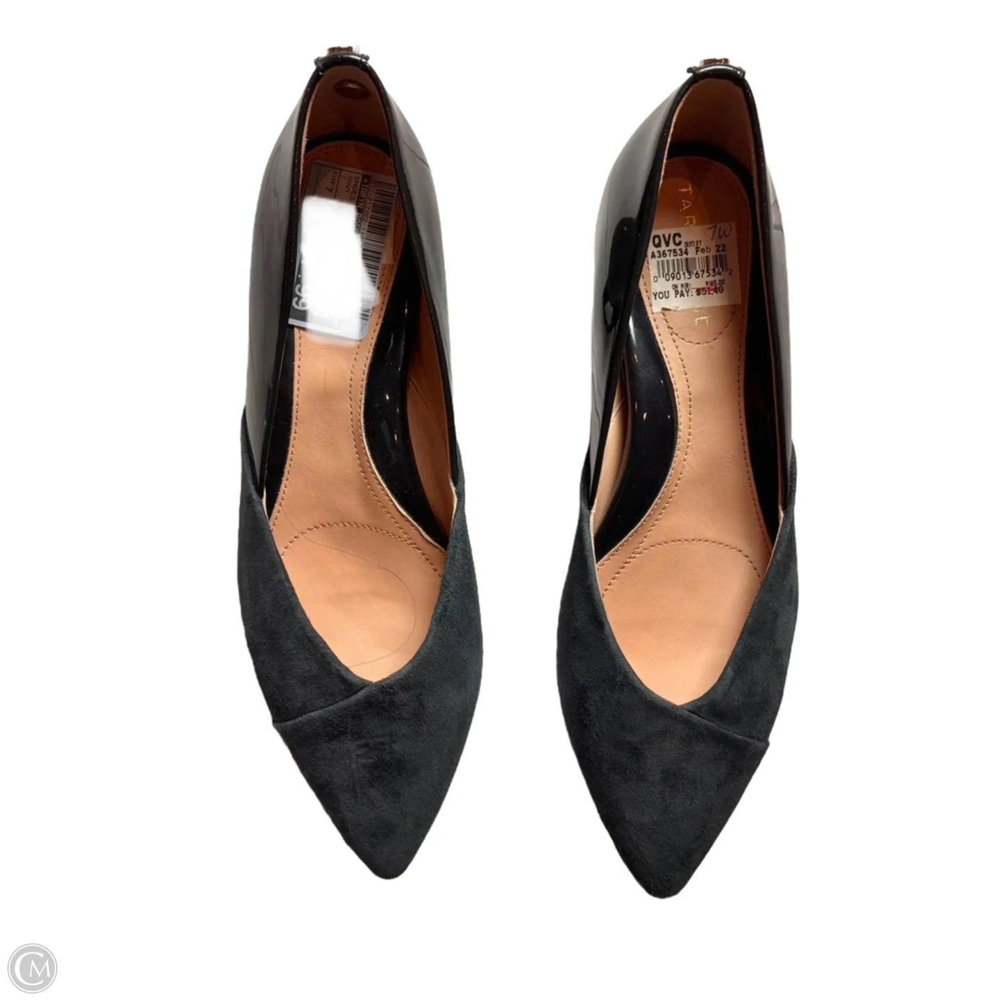 Shoes Heels Kitten By Taryn Rose In Navy, Size: 7