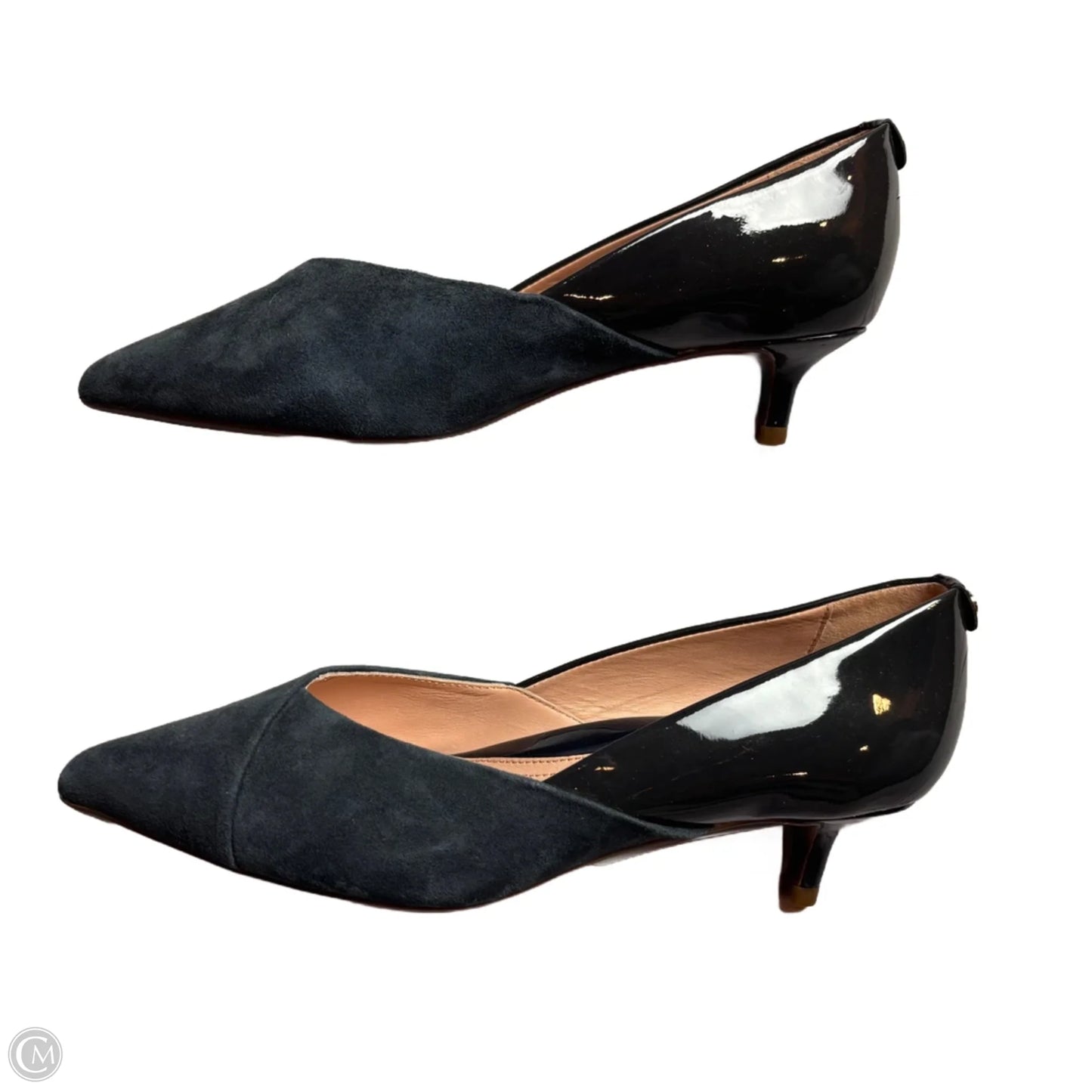 Shoes Heels Kitten By Taryn Rose In Navy, Size: 7