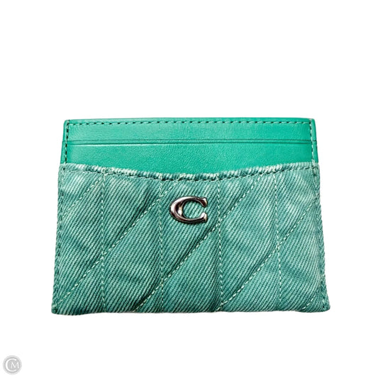 Wallet Designer By Coach, Size: Small