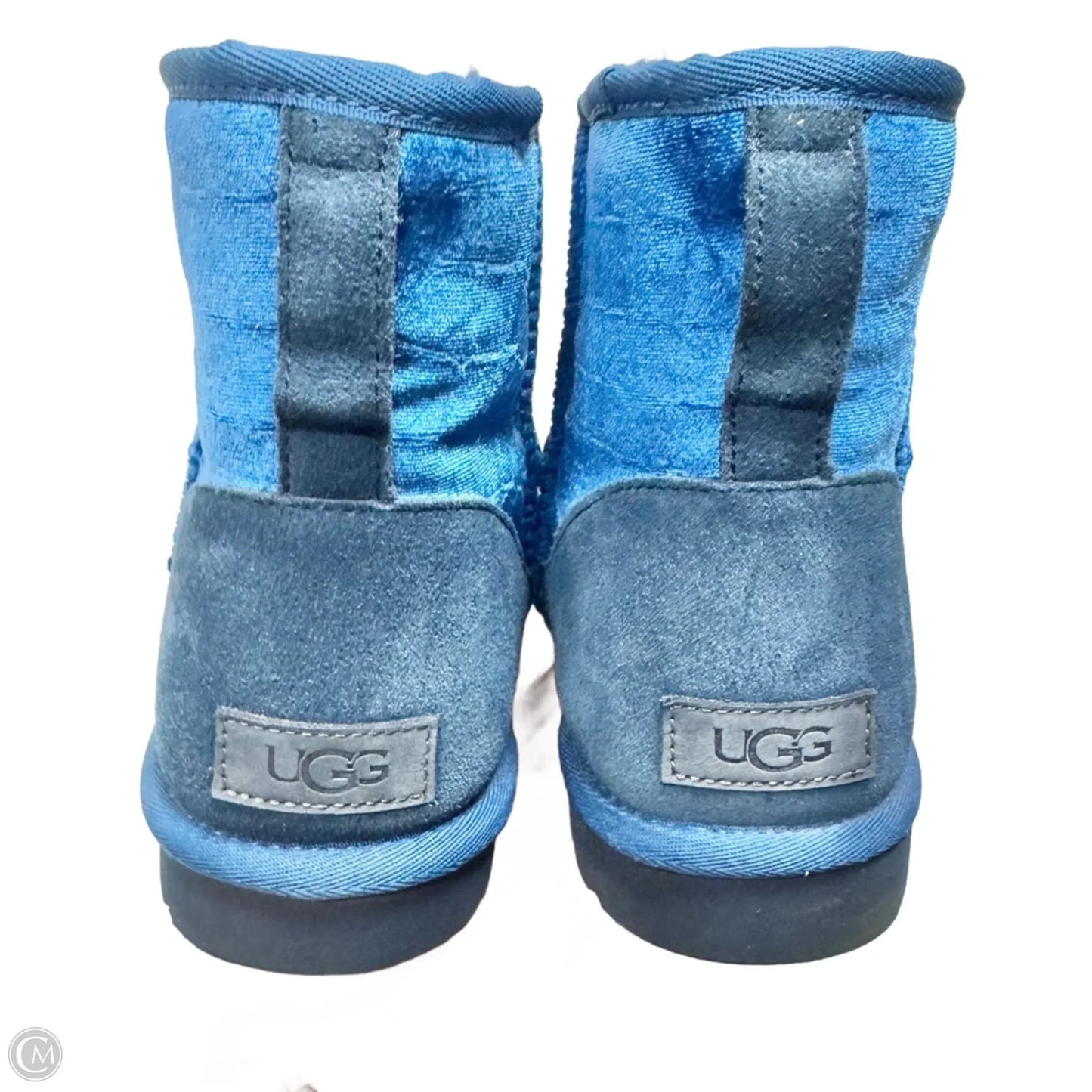 Boots Designer By Ugg In Blue, Size: 11