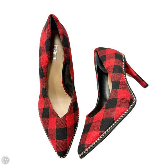 Shoes Heels Stiletto By Bar Iii In Black & Red, Size: 6